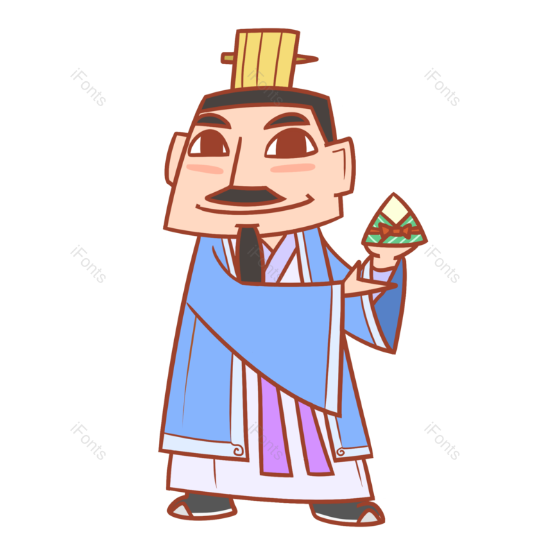 卡通图片,端午节元素,粽子PNG,免抠素材